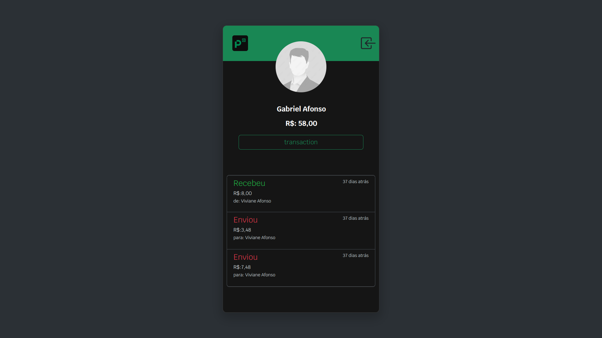 Picpay Template