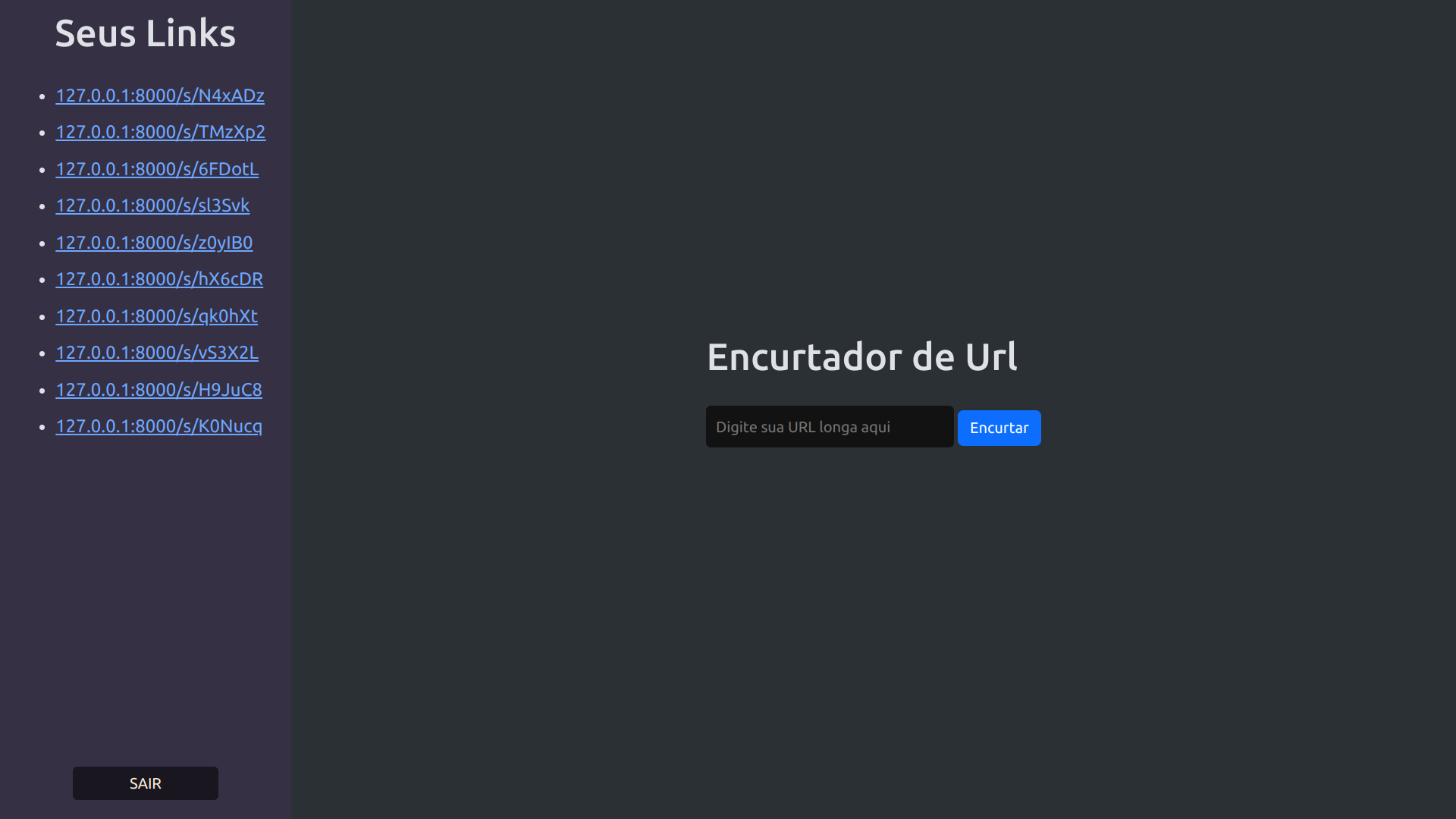 URL Shortener Template
